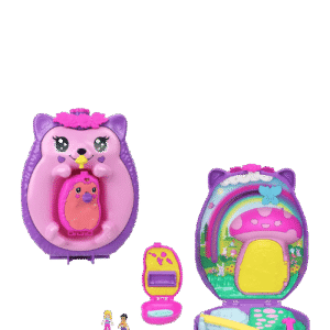 Polly Pocket Hedgehog Mom & Baby…